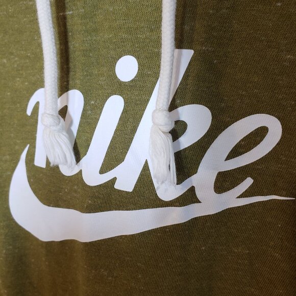 Nike size XL army green hooded sweater - Picture 6 of 7